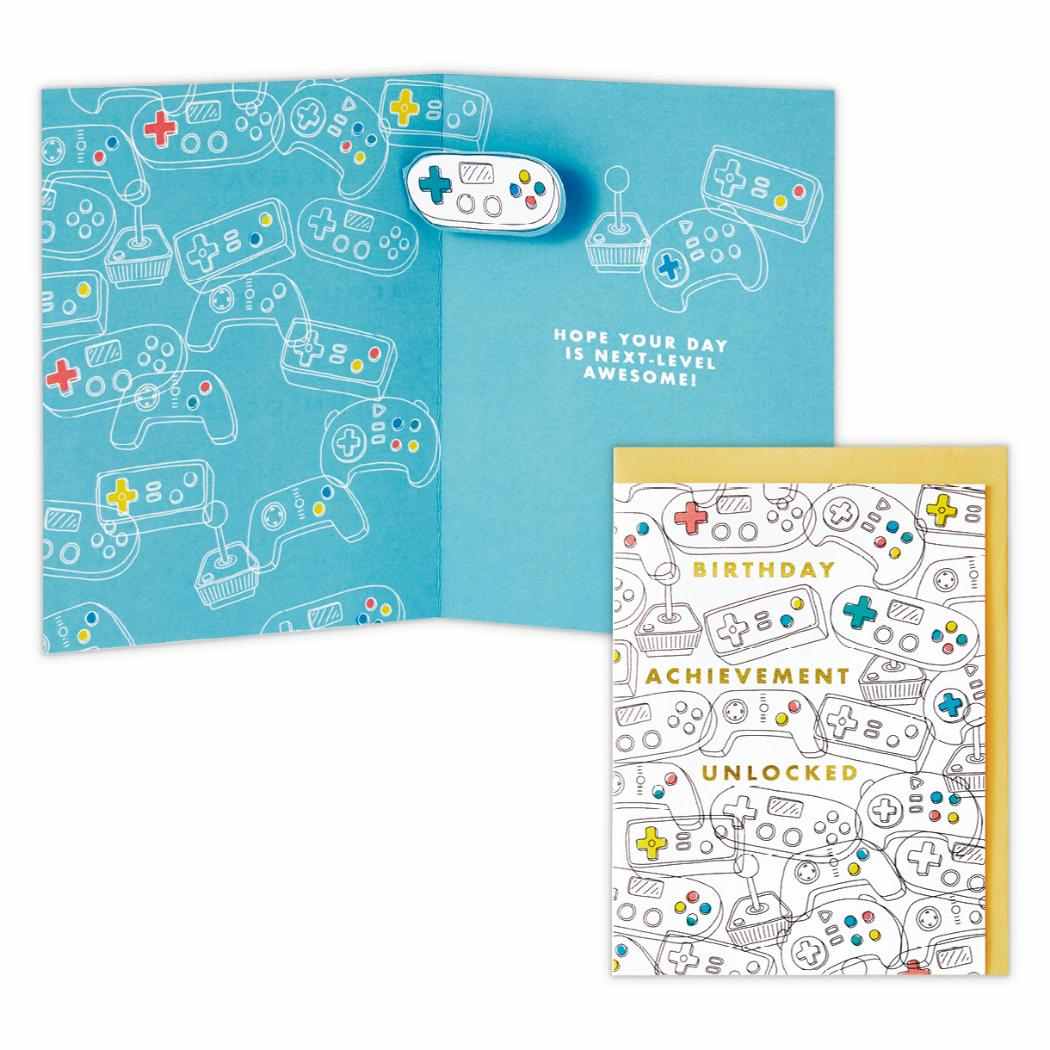 【ポイント10倍！】グリーティングカード 誕生お祝い 立体カード コントローラー 日本ホールマーク バ..