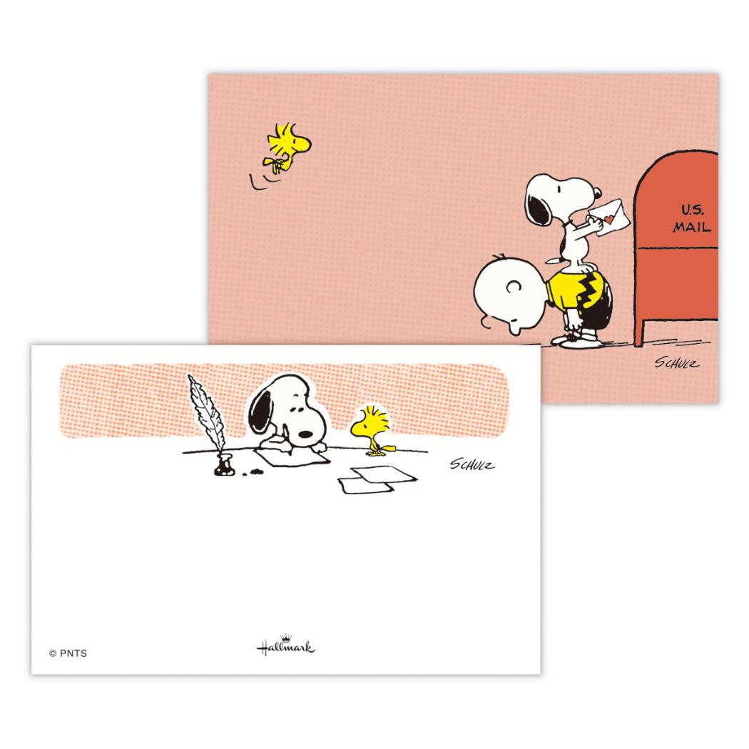 【12月は毎日ポイント10倍!】スヌーピー メッセージカード ミニメッセージカード 8枚入り SN両面お手紙 ピーナッツ 日本ホールマーク プレゼントカード キ...