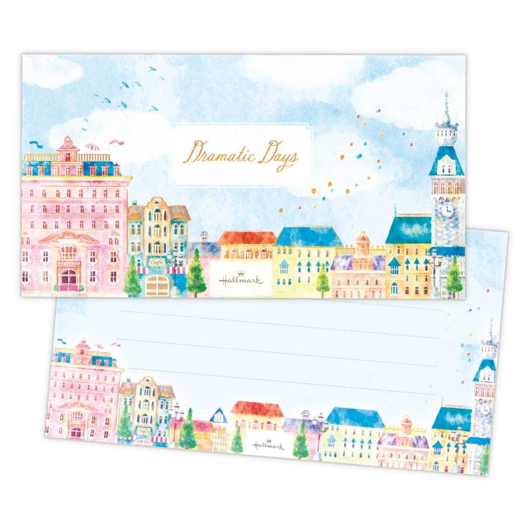 【12月は毎日ポイント10倍!】便箋 一筆箋 ドラマティックデイズ 日本ホールマーク 便せん おしゃれ グッズ メール便可 シネマコレクション