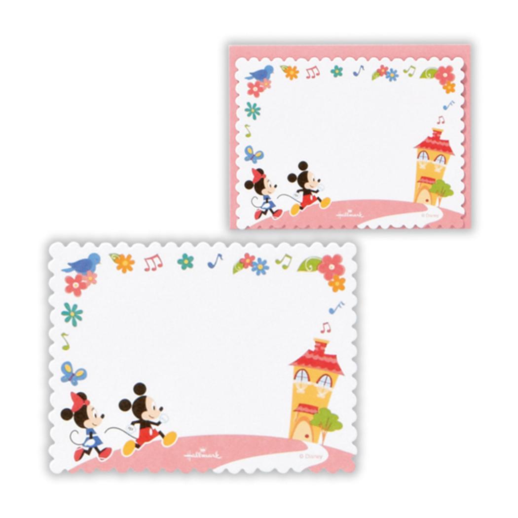 【12月は毎日ポイント10倍!】ミッキー&ミニー メッセージカード ミニメッセージカードセット 5枚セット DNセットM&Mホーム2 ディズニー 日本ホールマー...