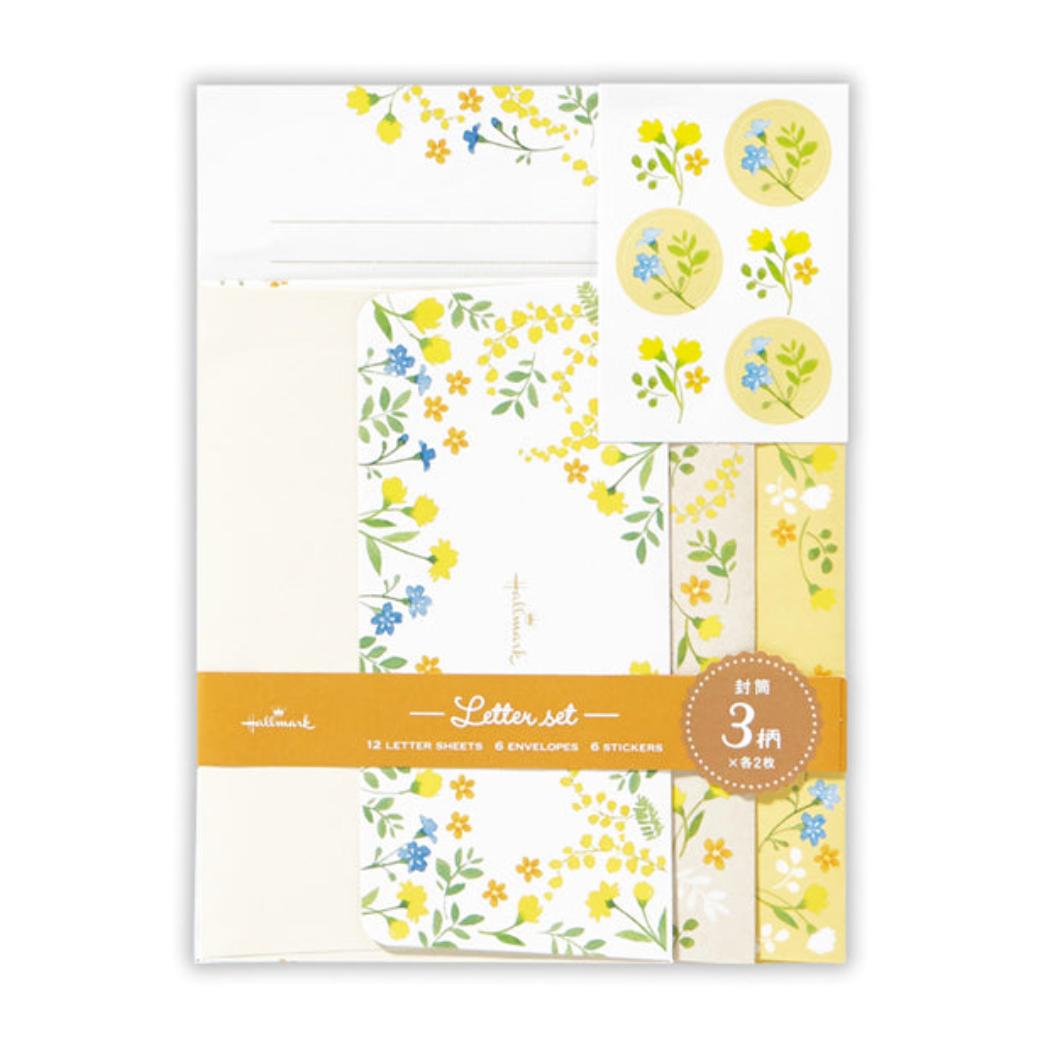 【12月は毎日ポイント10倍!】手紙セット レターセット リトルガーデンシャイニー2 日本ホールマーク 便箋&封筒 かわいい グッズ メール便可 シネマコレクシ...