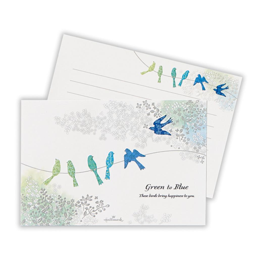【12月は毎日ポイント10倍!】ポストカード ハガキ箋 幸せを運ぶ鳥2 日本ホールマーク はがき 葉書 メッセージカード グッズ メール便可 シネマコレクション