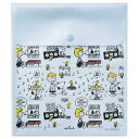 スヌーピー ポーチ フラットポーチ SNLFブルー Life with Snoopy and Friends ピーナッツ 日本ホールマーク 小物入れ キャラクタ...