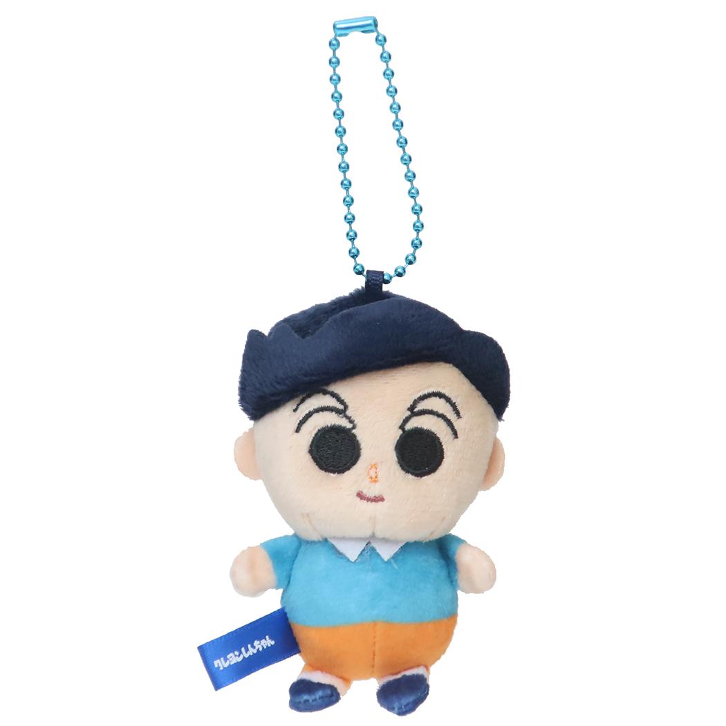 クレヨンしんちゃん キーチェーン プチマスコット 風間くん ユニック ストラップ ミニぬいぐるみ ボールチェーン アニメキャラクター グッズ シネマコレクション