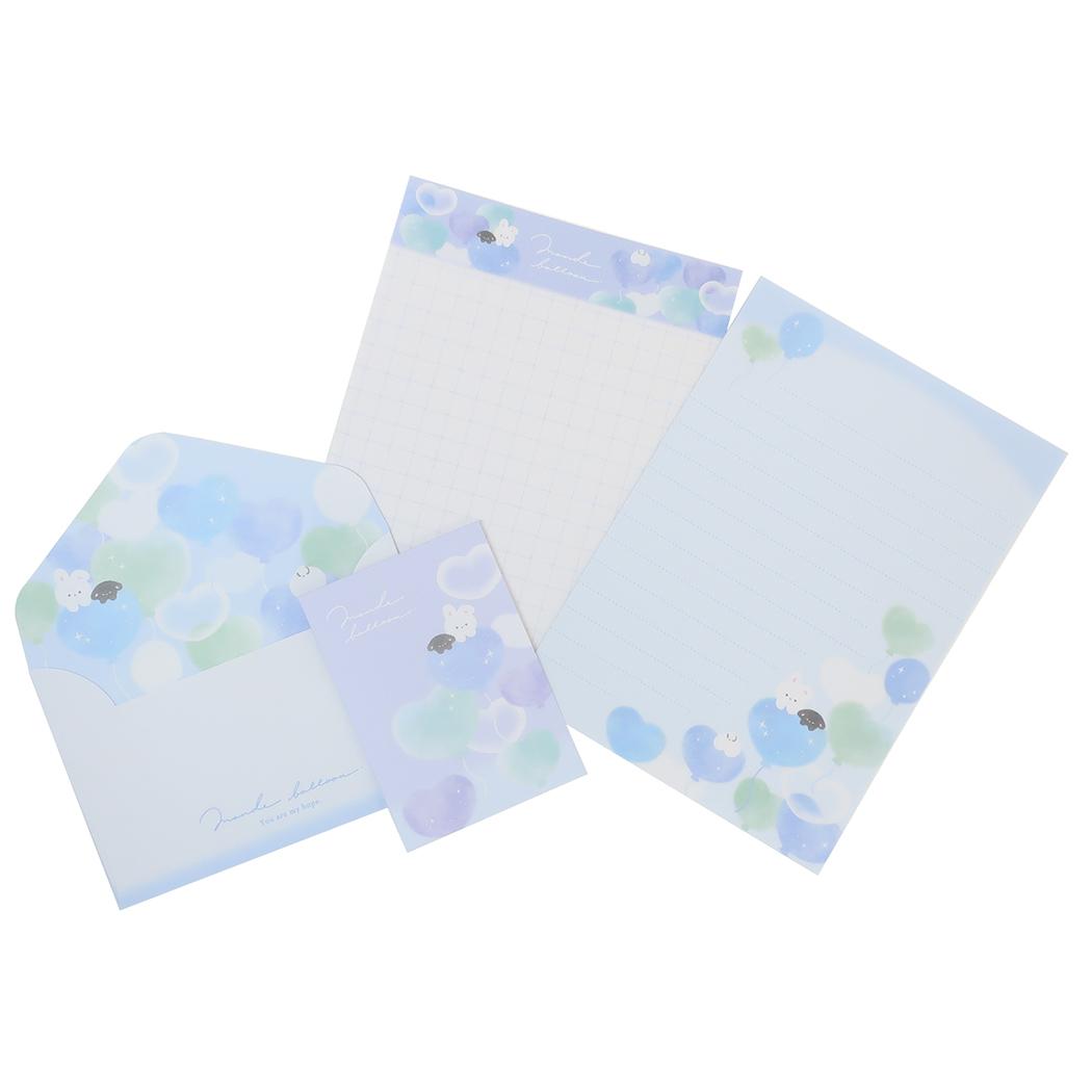 【12月は毎日ポイント10倍!】レターセット ミニサイズレター モンドバルーン クーリア 手渡し手紙セット ミニ封筒&ミニ便箋 グッズ メール便可 シネマコレク...