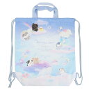 ナップサック 体操服BAG むぎゅっとふれんず 新入学 クーリア 新学期準備雑貨 体操服バッグ 女の子 グッズ メール便可 シネマコレクション