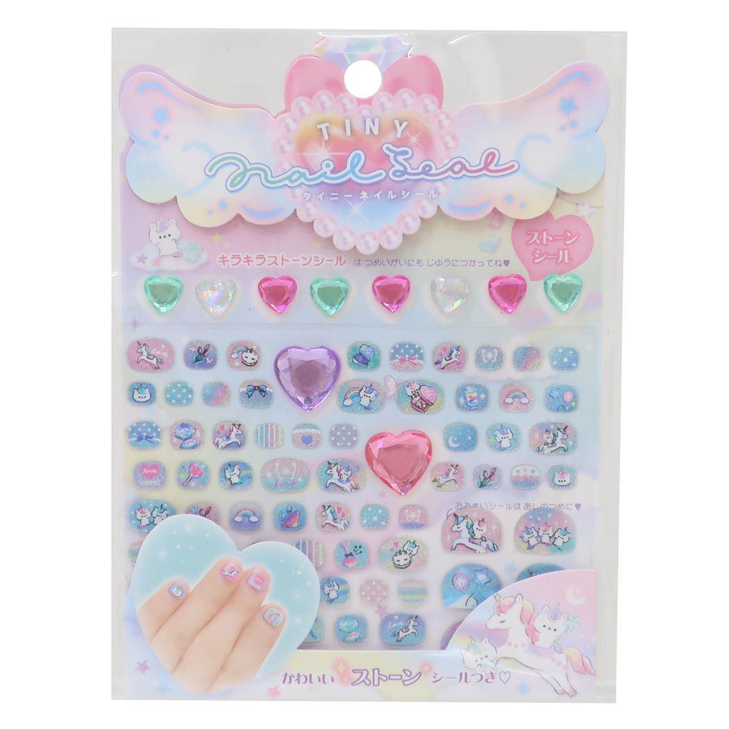 ユニコーンルーム キッズコスメ タイニーネイルシール クーリア ネイル用品 ネイルアート グッズ メール便可 シネマコレクション