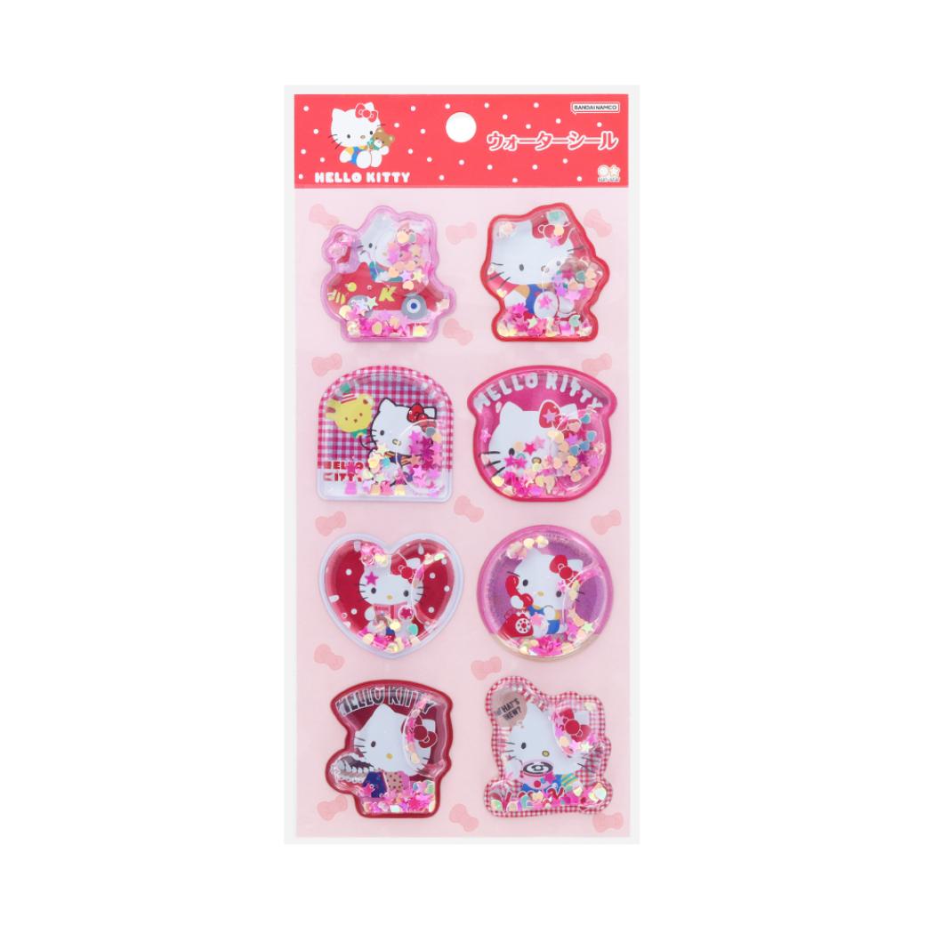 ハローキティ フレークシール ウォーターシール ドット サンリオ サンスター文具 デコシール キャラクター グッズ メール便可 シネマコレクションのサムネイル