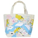 ふしぎの国のアリス ランチバッグ マチ付バッグ ワンダーランド ディズニー スモールプラネット お弁当入れ ランチトート キャラクター グッズ メール便可 シネ...