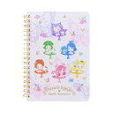 Yes!プリキュア5GoGo!xサンリオキャラクターズ リングノート WリングノートB6 A サンスター文具 新学期準備文具 キャラクター グッズ メール便可 ...