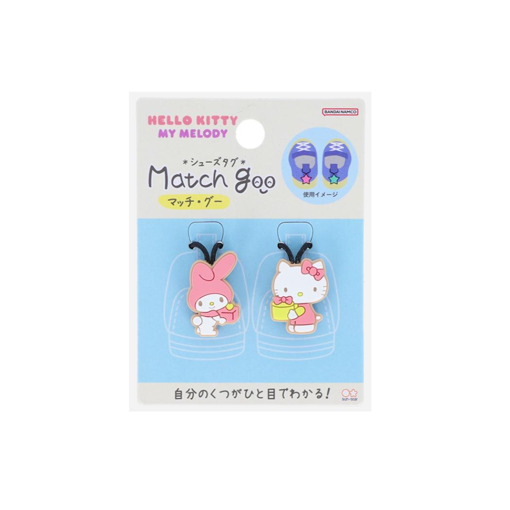 サンリオキャラクターズ 靴用名札 シューズタグ マッチ グー サンリオ サンスター文具 くつの名札 キャラクター グッズ メール便可 シネマコレクション