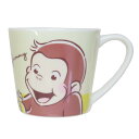 おさるのジョージ マグカップ メジャーマグ ジョージアップ ティーズファクトリー プレゼント 絵本キャラクター グッズ シネマコレクション