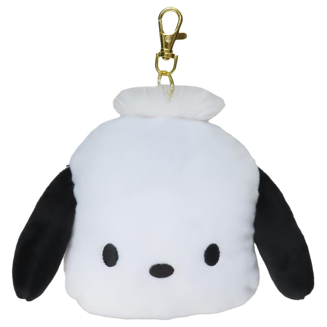 ポチャッコ 定期入れ＆小銭入れ フェイスパスケース サンリオ ケイカンパニー ICカードケース キャラクター グッズ シネマコレクション