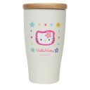 ハローキティ 保温保冷コップ 木蓋つきステンレスタンブラー 350ml カオハナ ヒストリカルシリーズ 50th サンリオ マリモクラフト フタ付き キャラクタ...