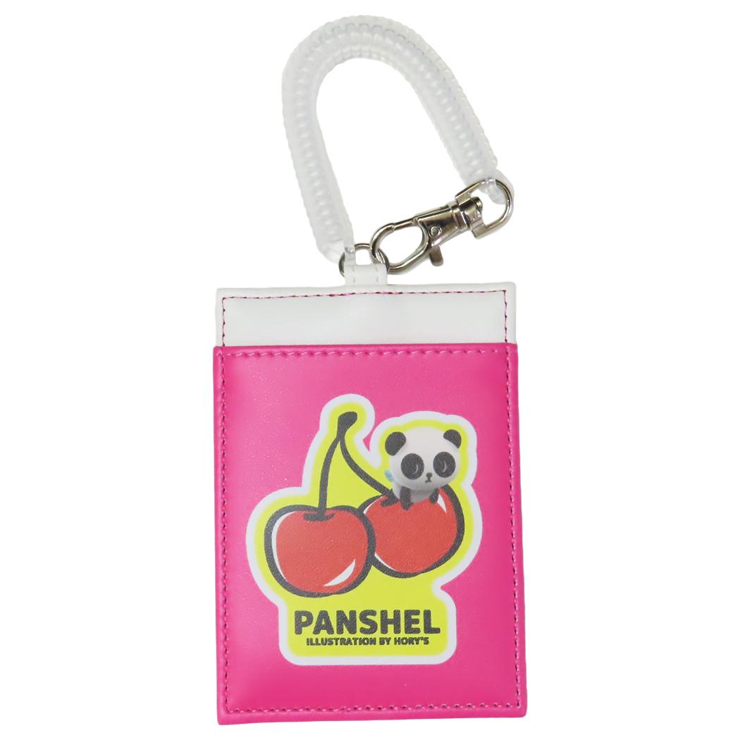 パンシェル 定期入れ パスケース チェリー PANSHELS WORLD マリモクラフト 定期券入れ キャラクター グッズ メール便可 シネマコレクション(4)