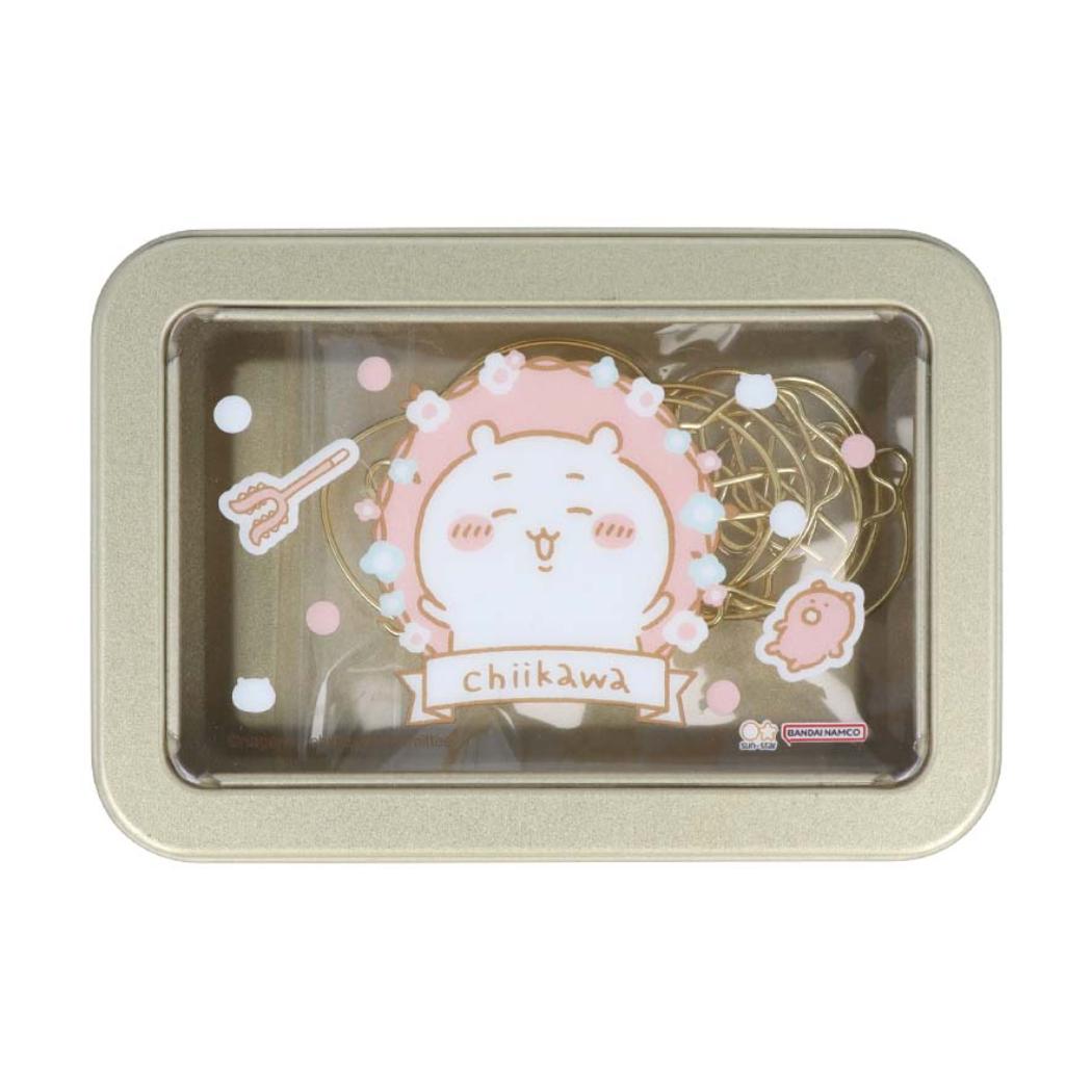 【12月は毎日ポイント10倍!】ちいかわ クリップ 缶入クリップ サンスター文具 かわいい キャラクター グッズ メール便可 シネマコレクション