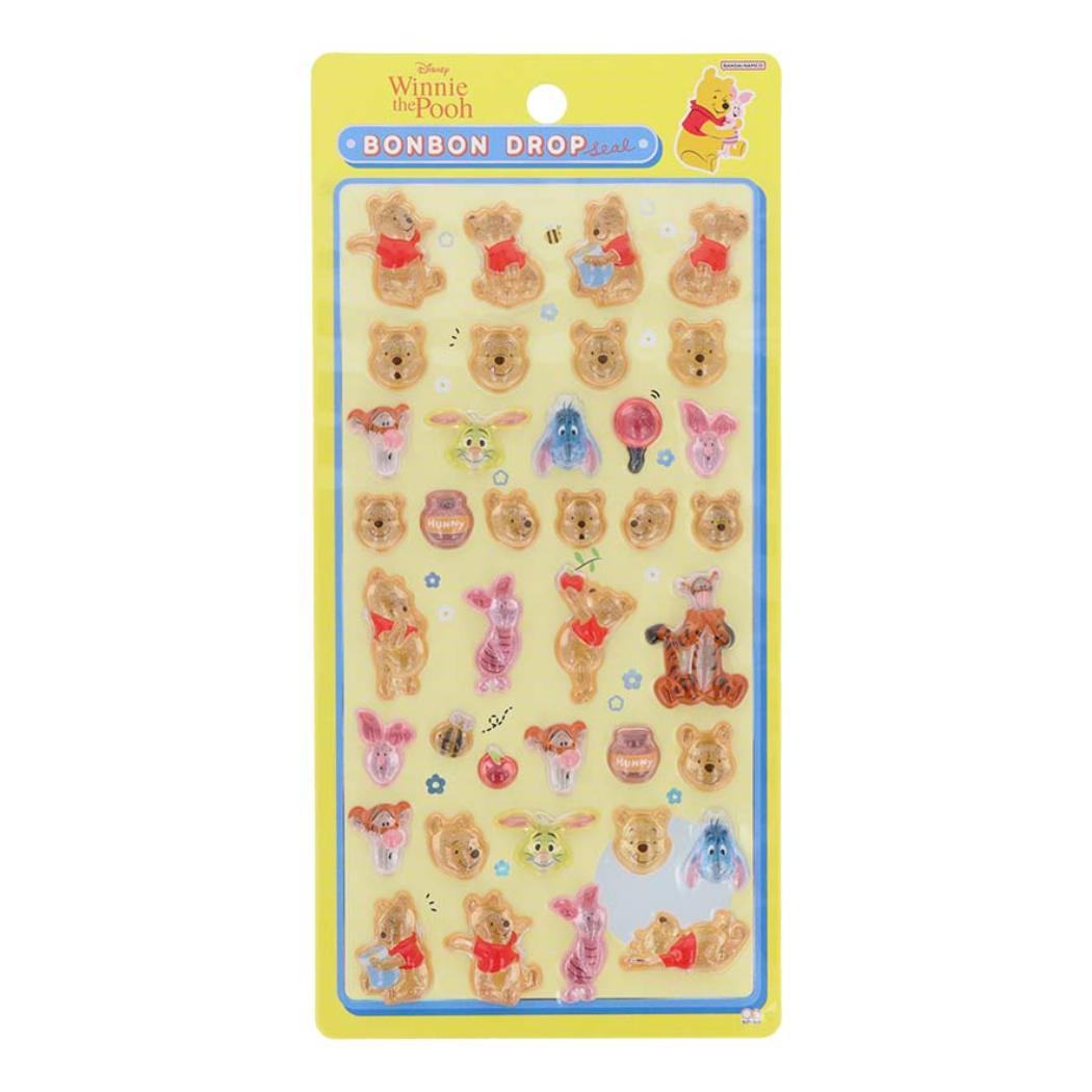 くまのプーさん シールシート ボンボンドロップシール ディズニー サンスター文具 デコレーション キャラクター グッズ シネマコレクションのサムネイル