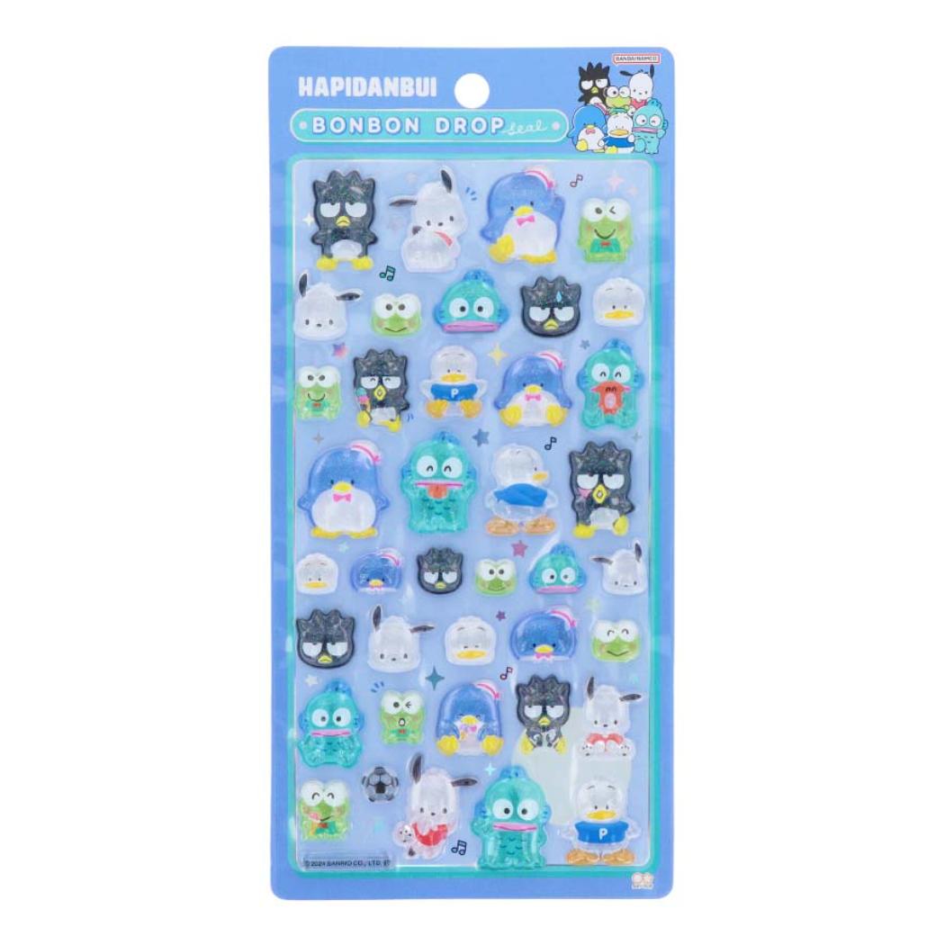 はぴだんぶい シールシート ボンボンドロップシール サンリオ サンスター文具 デコレーション キャラクター グッズ メール便可 シネマコレクションのサムネイル