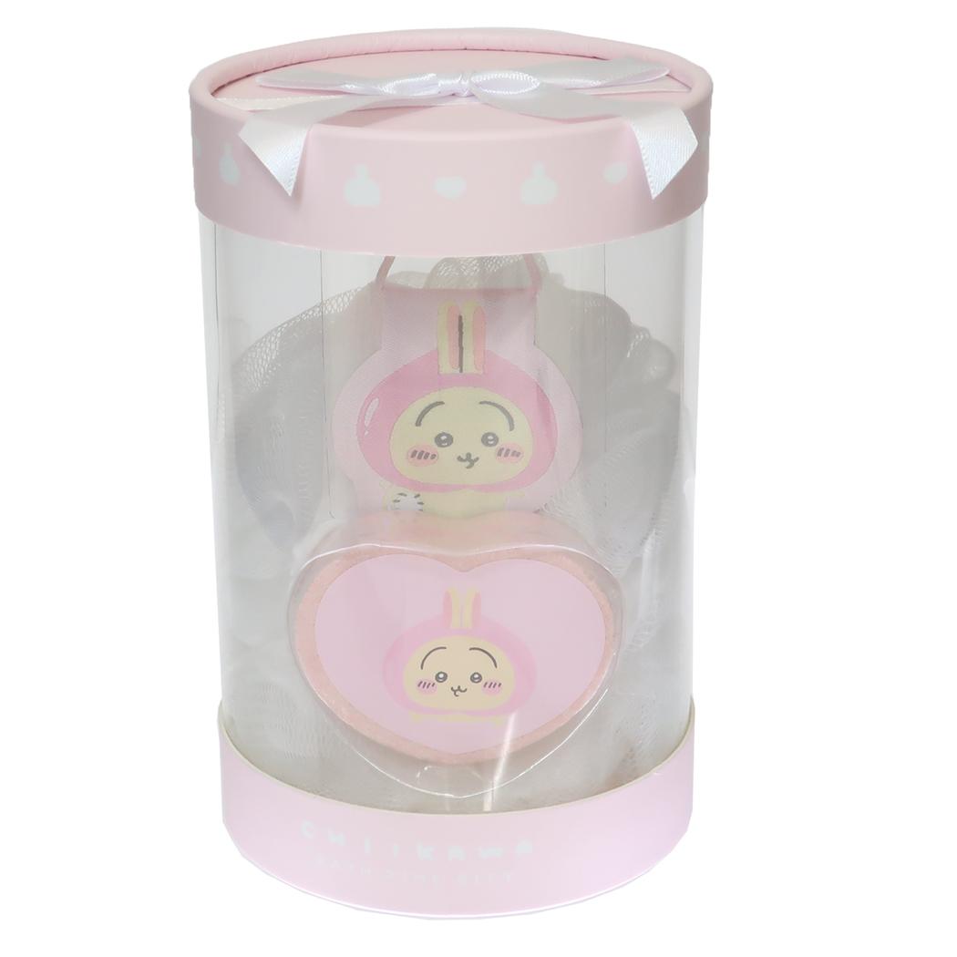 ちいかわ バススポンジ&バスフィズ バスタイムギフト うさぎ 粧美堂 プレゼント キャラクター グッズ シネマコレクション