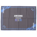 ランチマット 長方形ランチクロス AWESOME COURAGE カミオジャパン 新学期準備 かわいい グッズ メール便可 シネマコレクション