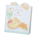 ねこねこ メモ帳 パタパタメモ ねこねこパン屋さん カミオジャパン 新学期準備文具 かわいい グッズ メール便可 シネマコレクション