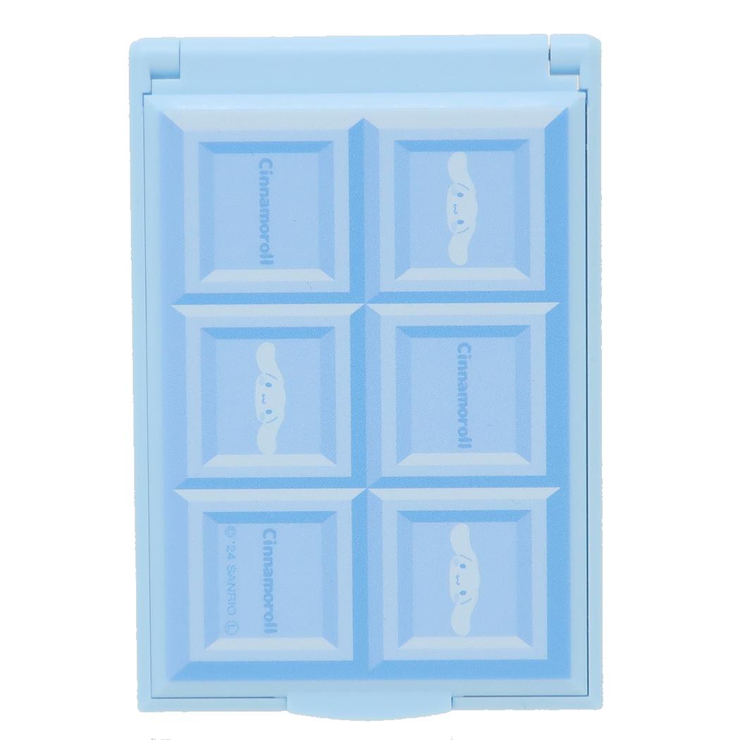 シナモロール 手鏡 カードミラーS チョコレート サンリオ カミオジャパン コンパクトミラー キャラクター グッズ メール便可 シネマコレクション