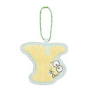 けろけろけろっぴ キーチェーン イニシャルホルダー 相良刺繍 Y サンリオ エムプラン プチギフト キャラクター グッズ メール便可 シネマコレクション(4)