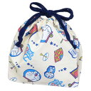 ドラえもん ランチ巾着 ランチ袋 お弁当きんちゃくポーチ 新入学 藤子F不二雄 マルヨシ 新学期準備雑貨 幼稚園 小学生 アニメキャラクター グッズ メール便可...