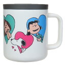 スヌーピー マグカップ ステンレスマグ LOVE ピーナッツ 大西賢製販 プレゼント キャラクター グッズ シネマコレクション