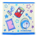 アイムドラえもん ミニタオル シャーリングジャガードハンカチタオル オーガニックコットン 星とひみつ道具 サンリオ 丸眞 汗拭きタオル アニメキャラクター グッ...