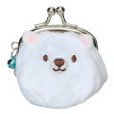 小銭入れ プチがま口 ホッキョクグマ アニマル ユニック かわいい プレゼント 小物入れ グッズ メール便可 シネマコレクション