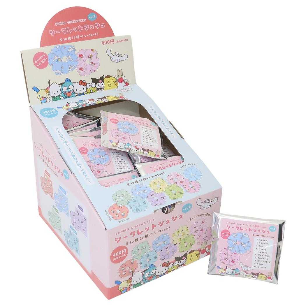 サンリオキャラクターズ ヘアアクセ シークレットシュシュ全10種 50個入セット ちまちまチラシ サンリオ ティーズファクトリー コレクション雑貨 まとめ買い キャラクター グッズ シネマコレクションのサムネイル