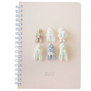 Maison terrier リングノート B6リングノート Meringue cookie dogs 新入学 クリエイターズサーカス フロンティア 新学期準備文具 ミニノート グッズ メール便可 シネマコレクション