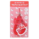 ハローキティ スマホアクセ マルチコイルストラップ サンリオ グルマンディーズ 携帯ストラップ キャラクター グッズ メール便可 シネマコレクション