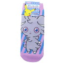 ポケットモンスター 女性用靴下 レディースソックス ニャスパー ストライプ ポケモン スモールプラネット キャラックス 大人向け キャラクター グッズ メール便...