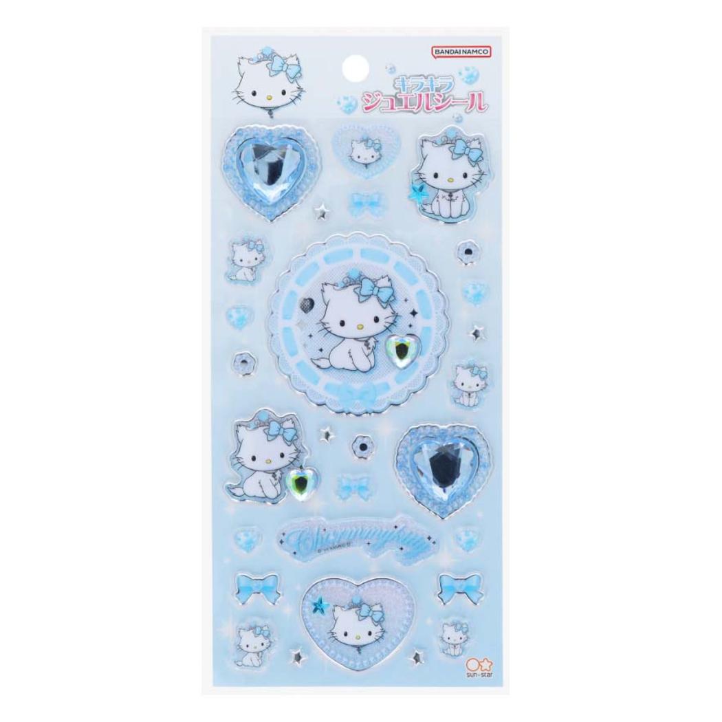 チャーミーキティ シールシート キラキラジュエルシール バレエコア Y2K サンリオ サンスター文具 デコレーション 手帳デコ キャラクター グッズ メール便可 シネマコレクションのサムネイル
