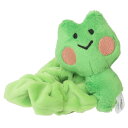 LINE FRIENDS minini ヘアアクセ 抱きつきシュシュ レニニ サンタン ヘアゴム キャラクター グッズ シネマコレクション