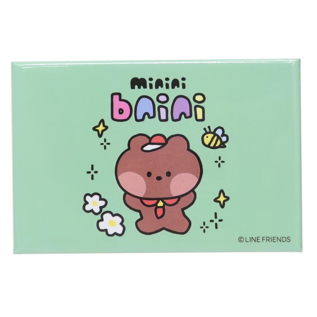 【12月は毎日ポイント10倍！】【50%OFF】 LINE FRIENDS minini 磁石 スク ...