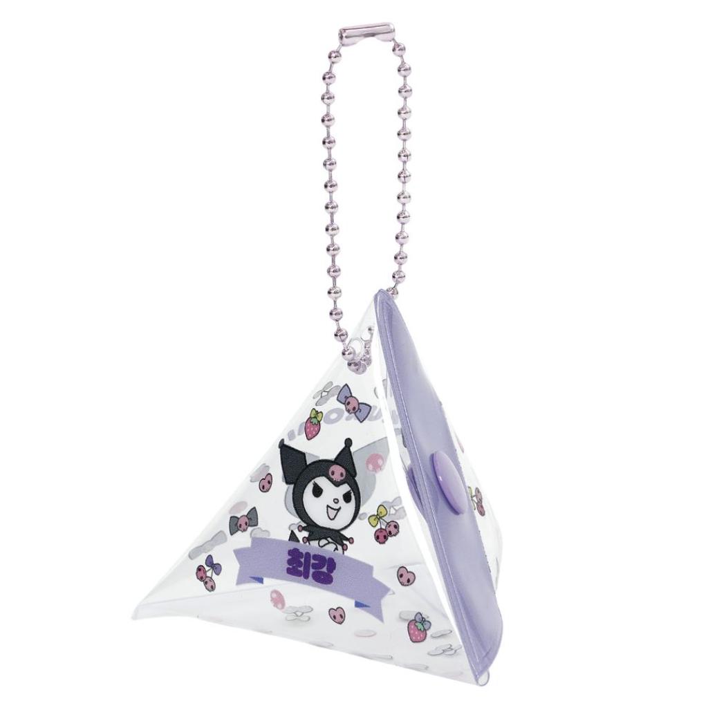 【12月は毎日ポイント10倍！】クロミ ミニポーチ 三角テトラ型ミニポーチ 最強 サンリオ エムプラン 韓..