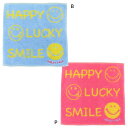 スマイリーフェイス ミニタオル タオルチーフ ニコトーク Smiley Face 日繊 汗拭きタオル ハンカチタオル キャラクター グッズ メール便可 シネマコ...