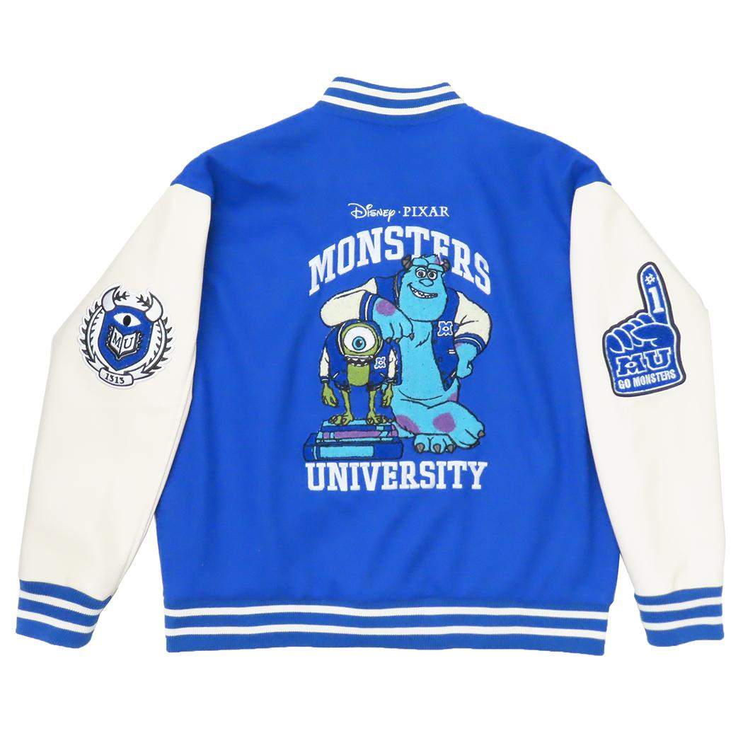【12月は毎日ポイント10倍！】モンスターズインク アウター メンズ スタジャン スクールオブモンスター 3L ディズニー 丸眞 プレゼント スカジャン キャラクター グッズ シネマコレクション