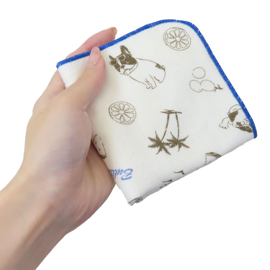 キャラクターのシネマコレクションのミニタオル ガーゼタオル アロハブルトンズ フレンズヒル 汗拭きタオル かわいい グッズ メール便可 シネマコレクション｜アングル3