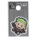 ワンピース ビニールシール ダイカットミニステッカー ピクセル Sサイズ ゾロ エッグヘッドver 少年ジャンプ ゼネラルステッカー 耐水耐光 デコステッカー ...