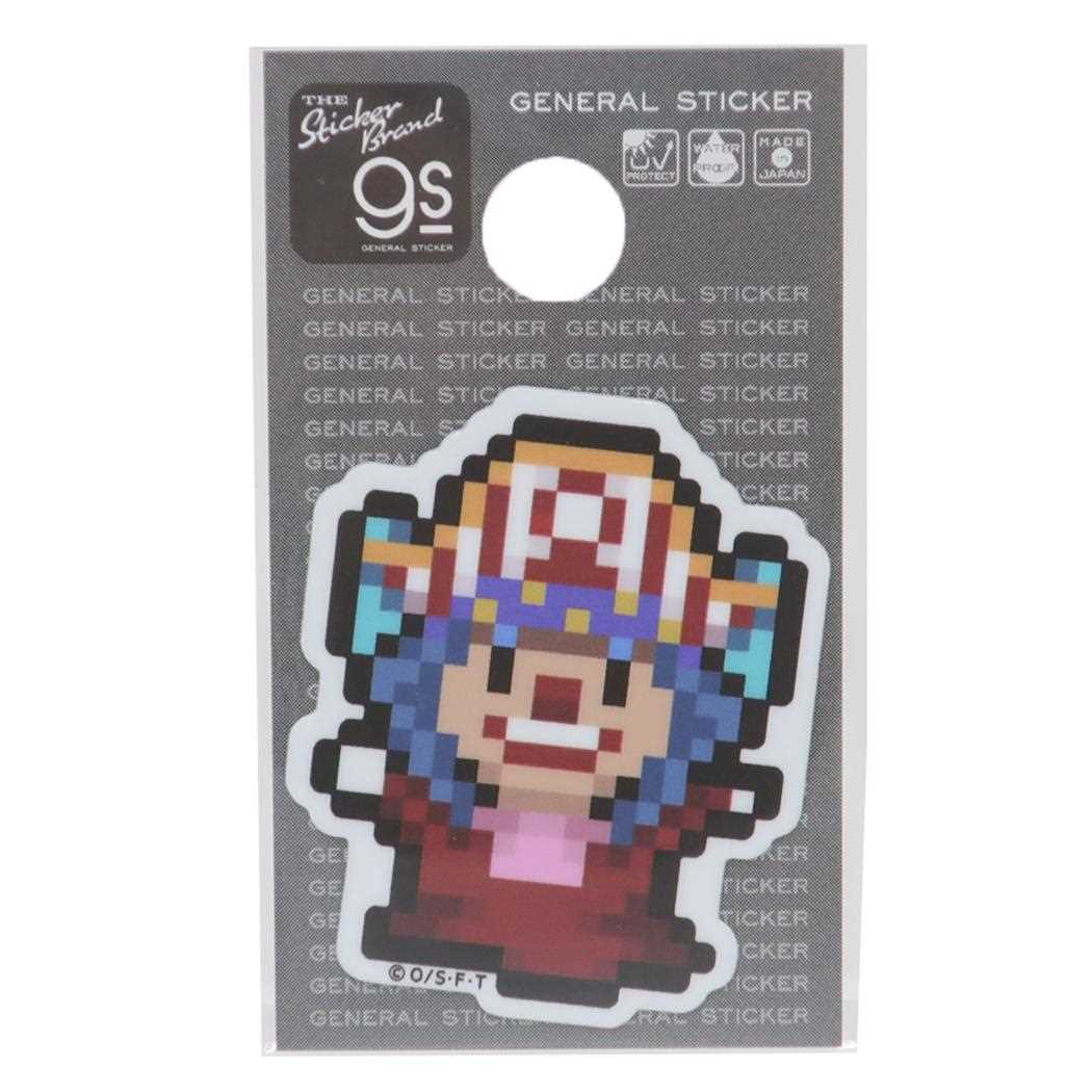 ワンピース ビニールシール ダイカットミニステッカー ピクセル Sサイズ バギー エッグヘッドver 少年ジャンプ ゼネラルステッカー 耐水耐光 デコステッカー...