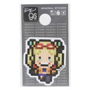 ワンピース ビニールシール ダイカットミニステッカー ピクセル Sサイズ ヨーク 少年ジャンプ ゼネラルステッカー 耐水耐光 デコステッカー アニメキャラクター...