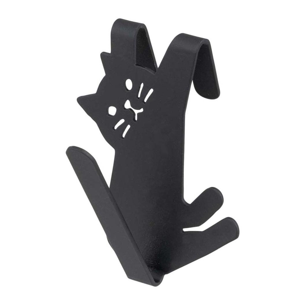 水切りフック ボトルフック BK デコレ 台所 かわいい グッズ シネマコレクション