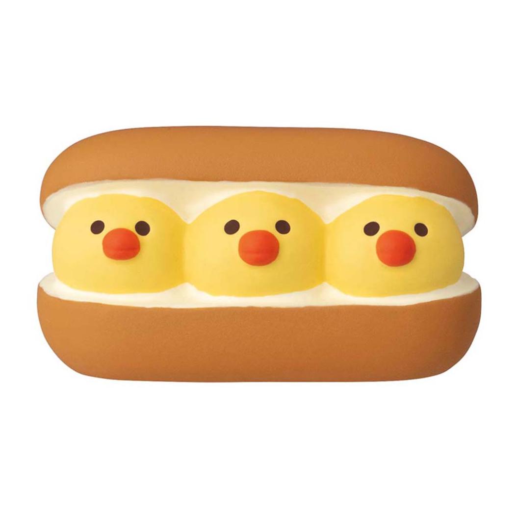 【12月は毎日ポイント10倍！】concombre やまねこベーカリー ことりぱん マスコット ぴよぴよコッペ デ..