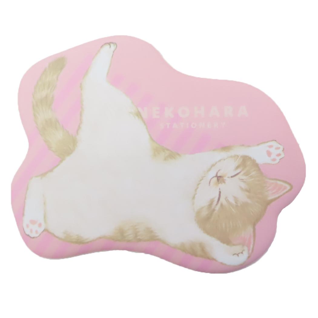 ねこハラ ビッグシール 特大シール ピンク ねこ グッズ 学研ステイフル デコシール かわいい グッズ メール便可 シネマコレクション