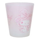 マイメロディ プラカップ ドットタンブラー 水彩ビッグリボン サンリオ ティーズファクトリー 割れにくいコップ キャラクター グッズ シネマコレクション