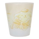 ポムポムプリン プラカップ ドットタンブラー 水彩ビッグリボン サンリオ ティーズファクトリー 割れにくいコップ キャラクター グッズ シネマコレクション